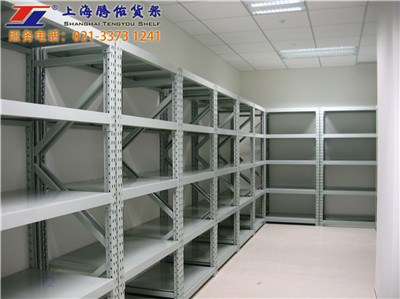 上海佑騰中型擱板貨架價(jià)格公道質(zhì)量好
